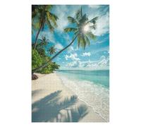 Jigsaw Puzzles for Adults 75x50cm/1000pcs Tropical Beach Serenity Jigsaw for Adults Relax Games For Family Fun Christmas Birthday Gifts 75x50cm/1000pcs