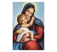 Jigsaw Puzzles for Adults 75x50cm/1000pcs Virgin Mary 3 Jigsaw Puzzle Toy Wall Decor Difficult Challenge Deal As Gifts for The Whole Family 75x50cm/1000pcs