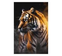 Jigsaw Puzzles for Adults 75x50cm/1000pcs Wild Tiger Portrait -5 Jigsaw Relaxing Games Analysis And Logic Unique Birthday And Xmas Gifts 75x50cm/1000pcs