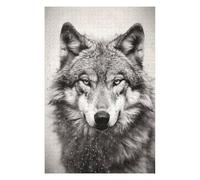 Jigsaw Puzzles for Adults 75x50cm/1000pcs Wolf Animals Adult Jigsaw Toy Wall Decor Precision Cutting Fun Activities at Home 75x50cm/1000pcs
