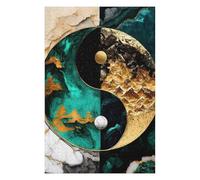 Jigsaw Puzzles for Adults 75x50cm/1000pcs Yin Yang Kintsugi Harmony Jigsaw Puzzle DIY Toys Enhance Memory Gifts for Friends And Family 75x50cm/1000pcs