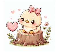 Jigsaw Puzzles for Adults 80, Cartoon Chick Puzzle for Adults, Memory Games, Logic Puzzles, Impossible Hard Challenge, Relaxation, Puzzle 80 Pieces