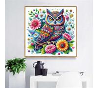 Jigsaw Puzzles for Adults 80, Flower Owl Puzzle for Adults, Memory Games, Logic Puzzles, Impossible Hard Challenge, Relaxation, Puzzle 80 Pieces