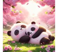 Jigsaw Puzzles for Adults 80 Pieces Flower Animal Panda, Puzzles for Adults, Challenging Game, Impossible Hard Challenge, Puzzle for Adult 80 Pieces
