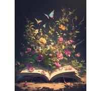 Jigsaw Puzzles for Adults 90 Botanical Book, 90 Piece jigsaw puzzles for adults Classic Educational Games Home Decoration Puzzle