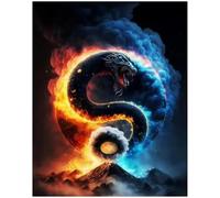 Jigsaw Puzzles for Adults 90 Yin-Yang Mountain, 90 Piece jigsaw puzzles for adults Classic Educational Games Home Decoration Puzzle
