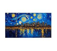 Jigsaw Puzzles for Adults 900 Piece, Puzzle Educational Games, Challenging Puzzle Game for The Whole for Women, Gifts for Men, DIY Craft Puzzles for Home Decoration Gifts, Theme: City Night Scene h-96