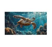 Jigsaw Puzzles for Adults 900 Piece, Puzzle Educational Games, Challenging Puzzle Game for The Whole for Women, Gifts for Men, DIY Craft Puzzles for Home Decor, Theme: Turtle Underwater World h-289