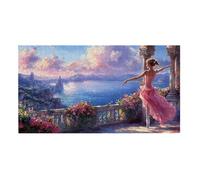 Jigsaw Puzzles for Adults 900 Piece, Puzzle Educational Games, Challenging Puzzle Game for The Whole for Women, Gifts for Men, DIY Craft Puzzles for Home Decor, Theme: Landscape Ballet Dancer h-218