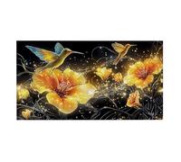 Jigsaw Puzzles for Adults 900 Piece, Puzzle Educational Games, Challenging Puzzle Game for The Whole for Women, Gifts for Men, DIY Craft Puzzles for Home Decor Gifts, Theme: Hummingbird Flowers h-248