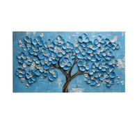 Jigsaw Puzzles for Adults 900 Piece, Puzzle Educational Games, Challenging Puzzle Game for The Whole for Women, Gifts for Men, DIY Craft Puzzles for Home Decoration Gifts, Theme: Blue Flower Tree h620