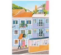 Jigsaw Puzzles for Adults, Amsterdam Japan London Travel, Impossible Puzzle for Adults Educational Games Gifts, Creative Puzzles for Adults Kids