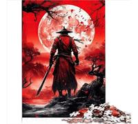 Jigsaw Puzzles for Adults and Kids Samurai for Adults 1000 Piece Cardboard Puzzle for Kids Boys Girls Educational Puzzle Size (26x38cm)