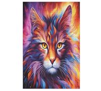 Jigsaw Puzzles for Adults Animal Cute Cat 1000 Piece Jigsaw Puzzle Suitable for Adults And Children over 12 Years Old Wooden Puzzles Great Gift for Adults （78×53cm）