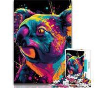 Jigsaw Puzzles for Adults Animal Koala 1000 Piece Jigsaw,Challenging Family Activity Games DIY Toy for Home Wall Decor Gifts 26x38cm