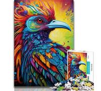 Jigsaw Puzzles for Adults Animal Woodpeckers,Help The Brain Exercise Addictive Toys to Cultivate Patience Gift For Birthdays 38x26cm