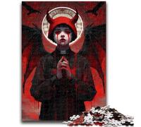 Jigsaw Puzzles for Adults Anime Demon Girl Challenging To Complete But Fun And Humorous Unique Home Decor And Gifts 26x38cm
