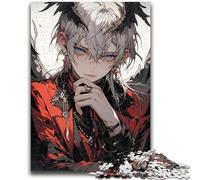Jigsaw Puzzles for Adults Anime Devil Boy Puzzles for Adults,learning Educational for Is Ideal As A Gift for The Whole Family (38x26cm)