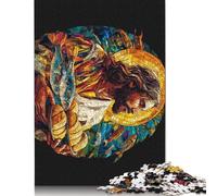 Jigsaw Puzzles For Adults Art Christian Jesus Wooden Puzzle 1000 Piece Creative Rectangular Jigsaw Brain Teasers Game 1000pcs (75x50cm)