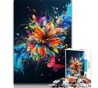 Jigsaw Puzzles for Adults Beautiful Flowers Adult Jigsaw,Family Game Stress Reliever Difficult Challenge Suitable for Couples 26x38cm