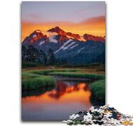 Jigsaw Puzzles for Adults Beautiful Mountains And Lakes 1000 Piece Puzzle,Toys Educational Games Stress Relieving Unique Birthday And Gifts (75x50cm)