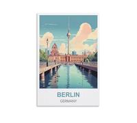 Jigsaw Puzzles for Adults，Berlin Germany Paper Jigsaw Puzzle 1000 Pieces Adult Toys Decompression Game 38x26cm