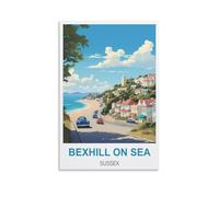 Jigsaw Puzzles for Adults，Bexhill on Sea Sussex Posters Puzzles for Adults, Challenging Puzzles, Puzzle Game for The Whole for Women,Gifts for Men 70x50cm