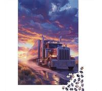 Jigsaw Puzzles for Adults Big Truck 1000 Piece Puzzle Wooden Puzzle for Adults And Age 18 Years Up Challenging Game Puzzles 1000pcs (75x50cm)