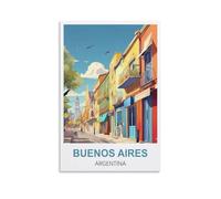 Jigsaw Puzzles for Adults,Buenos Aires Argentina Posters Puzzles for Adults Educational Game Challenge Toy 1000 Pieces 38x26cm
