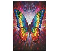 Jigsaw Puzzles for Adults Butterfly 1000 Piece Jigsaw Puzzle Suitable for Adults And Children over 12 Years Old Wooden Puzzles Great Gift for Adults （78×53cm）
