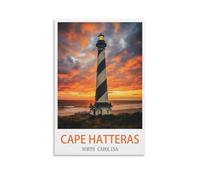 Jigsaw Puzzles for Adults，Cape Hatteras North Carolina Puzzles Micro Pieces Challenging Difficult Puzzles Christmas Birthday Gift Game Toys 38x52cm