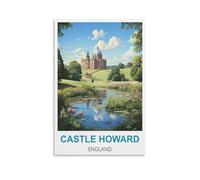 Jigsaw Puzzles for Adults,Castle Howard England,Challenging Puzzles for Family Game Night, Home Décor 38x26cm