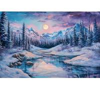 Jigsaw Puzzles for Adults Celestial Chasm Families Pieces Fit Together Perfectly Challenging Family Activity Great Gift Idea for Family Friends_1000pcs