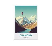 Jigsaw Puzzles for Adults,Chamonix France Puzzles for Adults Educational Game Challenge Toy 1000 Pieces 38x26CM