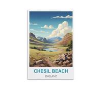 Jigsaw Puzzles for Adults，Chesil Beach England Posters Puzzles for Adults, Challenging Puzzles, Puzzle Game for The Whole for Women,Gifts for Men 52x38cm