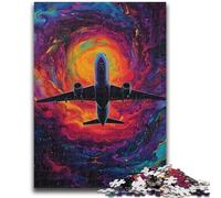 Jigsaw Puzzles for Adults Color Plane Puzzles for Adults,learning Educational for Is Ideal As A Gift for The Whole Family (50x75cm)