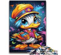 Jigsaw Puzzles for Adults Colorful Art Ducks 1000 Piece Puzzle,Toys Educational Games Stress Relieving Unique Birthday And Gifts (26x38cm)