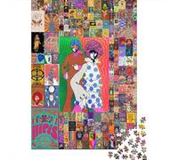 Jigsaw Puzzles for Adults Colorful Art3 500 Piece Puzzle Wooden Puzzle for Adults And 18 Years Old And Up Games Toys Gift 500pcs (52x38cm)