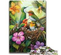 Jigsaw Puzzles for Adults Colorful Sparrow Challenging To Complete But Fun And Humorous Unique Home Decor And Gifts 50x75cm
