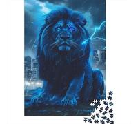 Jigsaw Puzzles for Adults Colourful Psychedelic Brown Bear 1000 Piece Puzzle Wood Puzzle for Adults And 18 Years Old And Up Great Gifts for Christmas 38x26cm/1000pcs