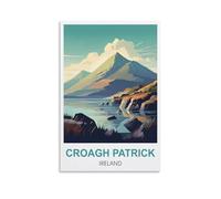 Jigsaw Puzzles for Adults，Croagh Patrick Ireland Puzzles for Adults Educational Game Challenge Toy 1000 Pieces 38x26cm