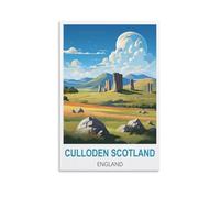 Jigsaw Puzzles for Adults,Culloden Scotland England,Challenging Puzzles for Family Game Night, Home Décor 38x26cm