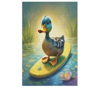 Jigsaw Puzzles for Adults Cute Duck 1000 Piece Jigsaw Puzzle Suitable for Adults And Children over 12 Years Old Wooden Puzzles Great Gift for Adults （78×53cm）