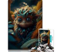 Jigsaw Puzzles for Adults Cute Forest Alien 1000 Piece Puzzle,Learning Educational Toys Family Games Gifts for Friends And Family (size 38x26cm)