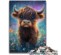 Jigsaw Puzzles for Adults Cute Yak Baby Challenging To Complete But Fun And Humorous Unique Home Decor And Gifts 26x38cm