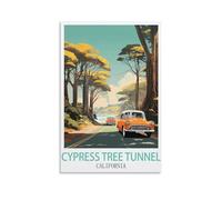 Jigsaw Puzzles for Adults，Cypress Tree Tunnel California，Puzzles Micro Pieces Challenging Difficult Puzzles Christmas Birthday Gift Game Toys 52x38cm