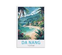 Jigsaw Puzzles for Adults，Da Nang Vietnam Puzzles Micro Pieces Challenging Difficult Puzzles Christmas Birthday Gift Game Toys 38x52CM