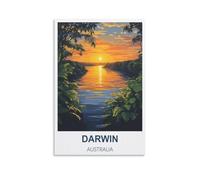 Jigsaw Puzzles for Adults，Darwin Australia Challenging Puzzles for Family Game Night, Home Décor 70x100cm