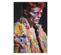 Jigsaw Puzzles for Adults David Bowie Rock Singer 1000 Piece Jigsaw Puzzles for Adults And Children Cardboard Puzzles Relaxation Puzzles Games-26x38cm