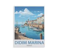 Jigsaw Puzzles for Adults，Didim Marina Turkey，1000 Pieces Paper Jigsaw Puzzle for Adults and Kids Educational Puzzle Decorations Gift（50x70cm）-HE94